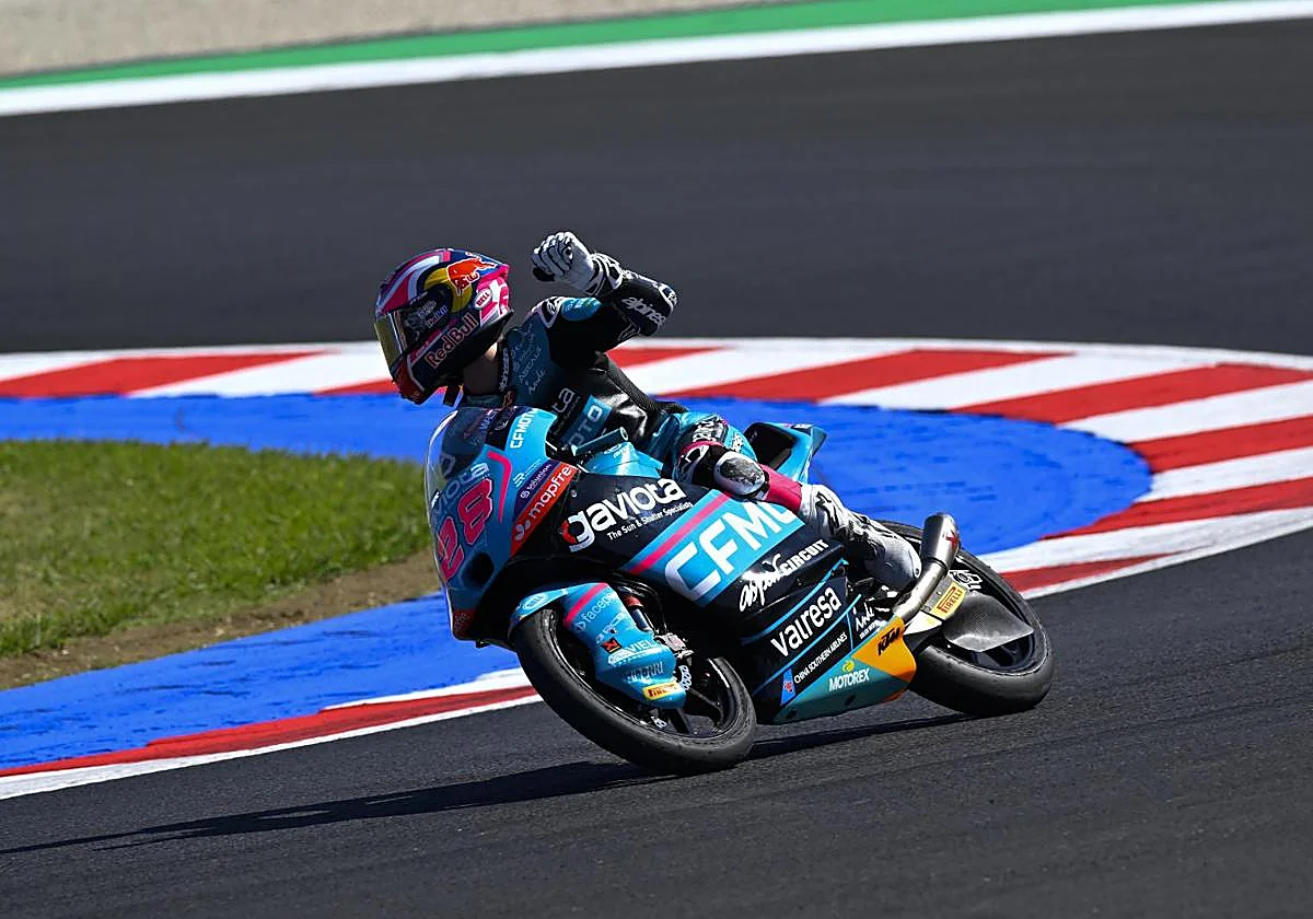 La novena de Máximo Quiles le da la primera bola de título en Moto3