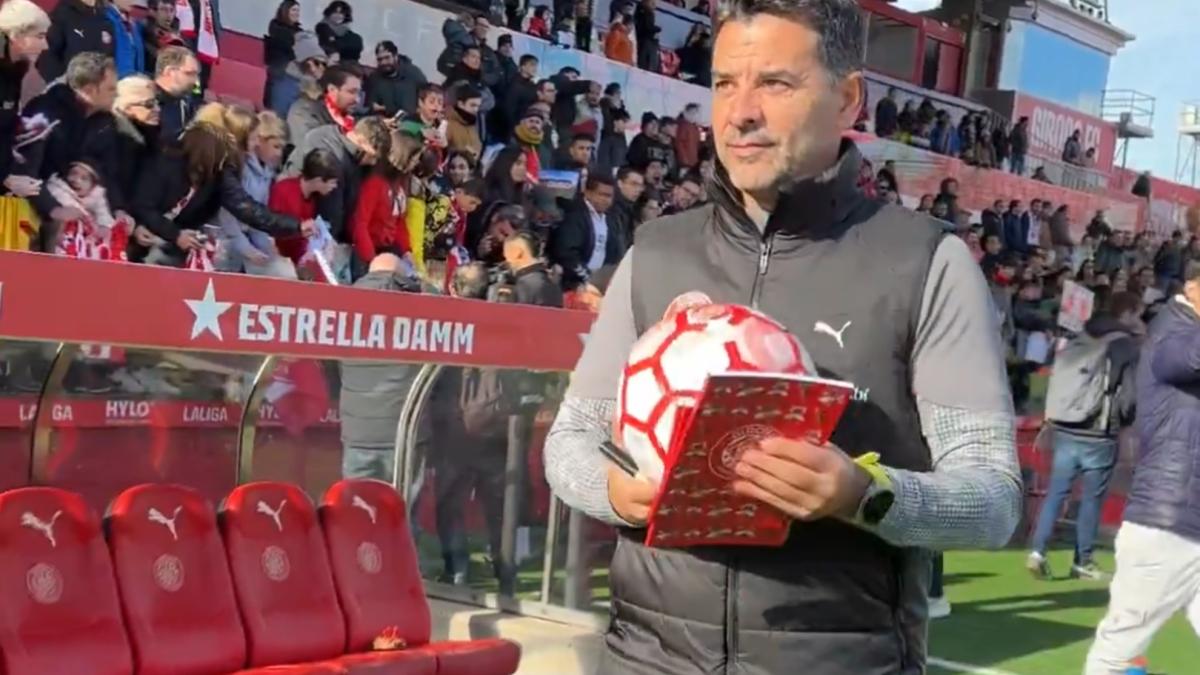 El Girona ofrece el tradicional entrenamiento a su afición