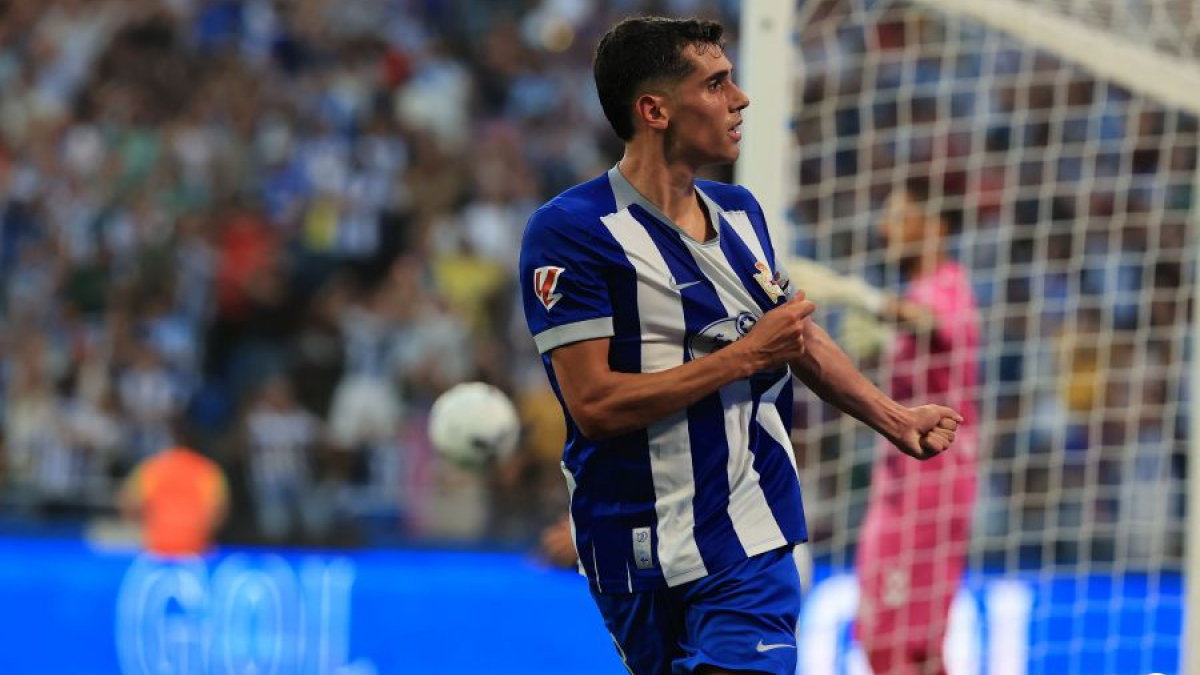 Villares, sobre su primer gol en Primera: "Todavía no me lo creo"
