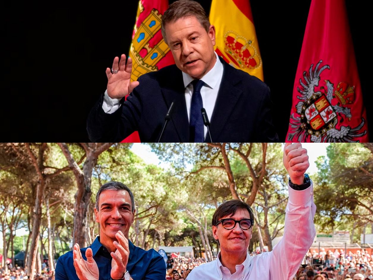 Castilla-La Mancha pende de un hilo: Page se mantendría si sus 8 diputados votaran contra la financiación de Sánchez