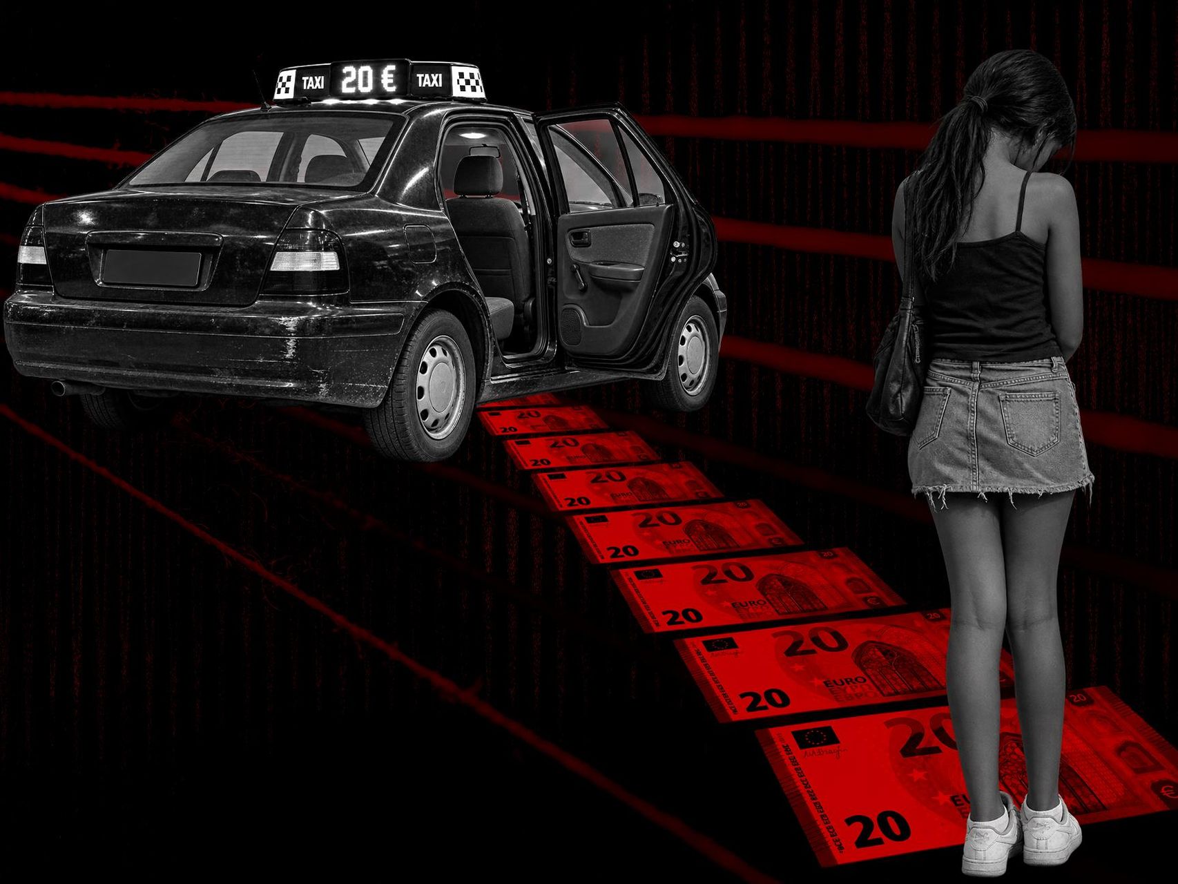 Las niñas que se prostituyen en Ceuta por 20€: 'taxis' de mafias las recogen en la playa para llevarlas a clientes en las barriadas