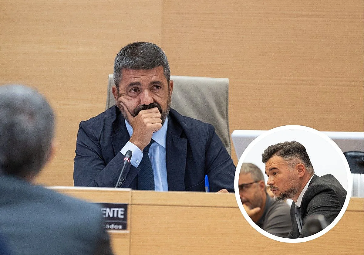Rufián insiste en llamar «psicópata» a Mazón y formula nueve preguntas de las víctimas de la dana al expresidente