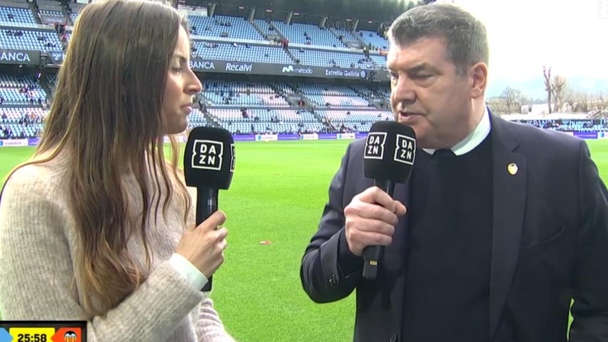 Ron Gourlay, CEO de Fútbol del Valencia: “Tenemos una plantilla potente, trabajamos para hacerla más competitiva”