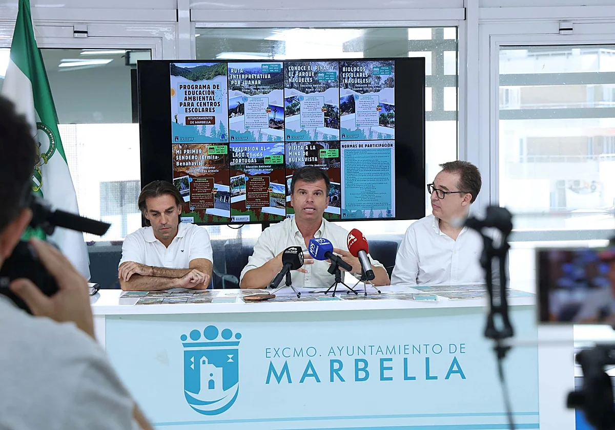 El Ayuntamiento oferta a escolares seis rutas para conocer el patrimonio natural de Marbella y su entorno
