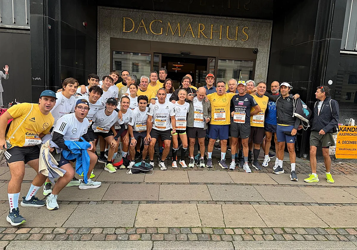 Una treintena de malagueños corre la Media Maratón de Copenhague en busca de completar el reto de las 'Superhalfs'