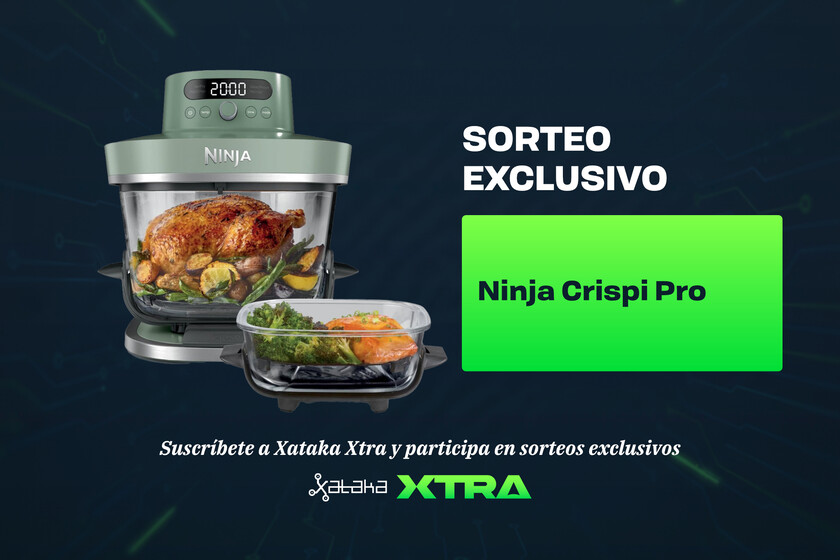 Nuevo sorteo exclusivo para suscriptores de Xataka Xtra: así puedes conseguir una freidora de aire Ninja Crispi Pro