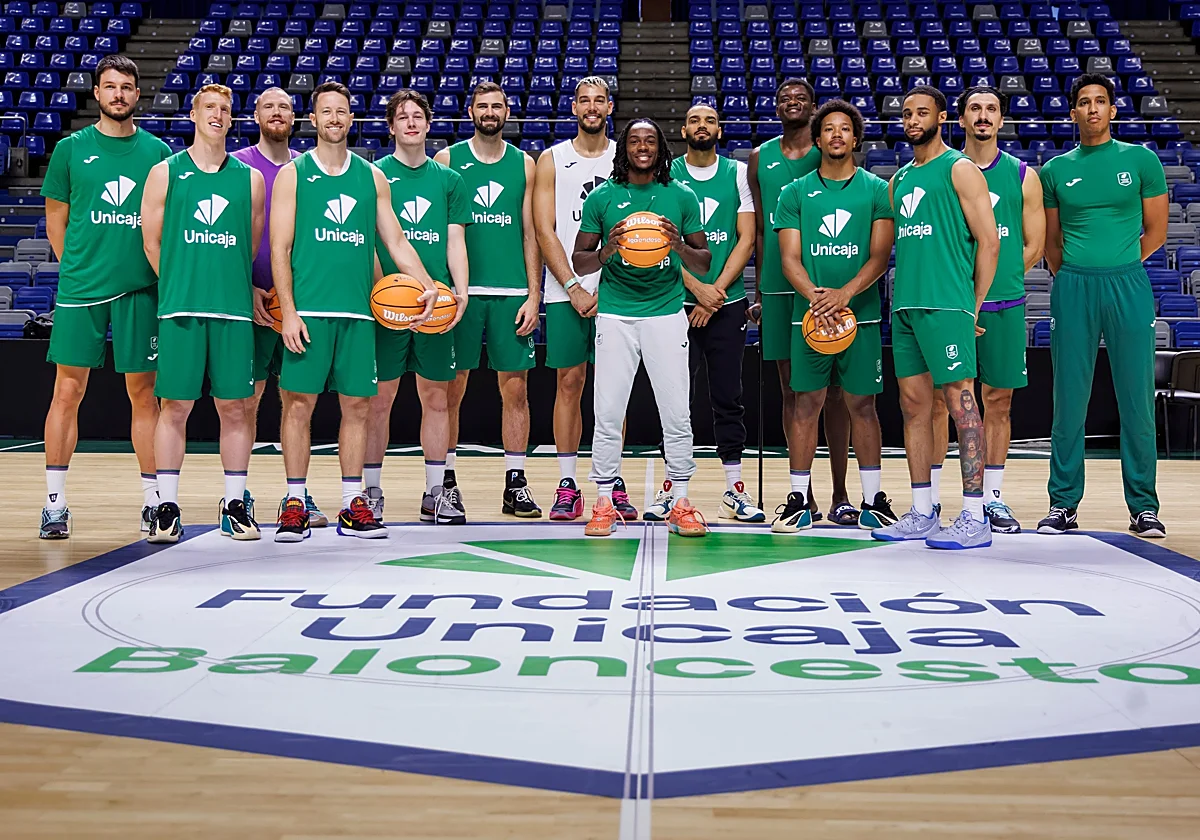 El nuevo Unicaja, motivado y «con mucho margen de mejora» cara al inicio de la Liga