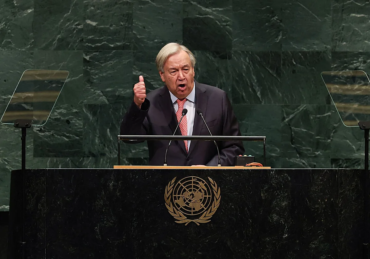 Guterres alerta sobre el riesgo de que el mundo se divida en dos bloques rivales