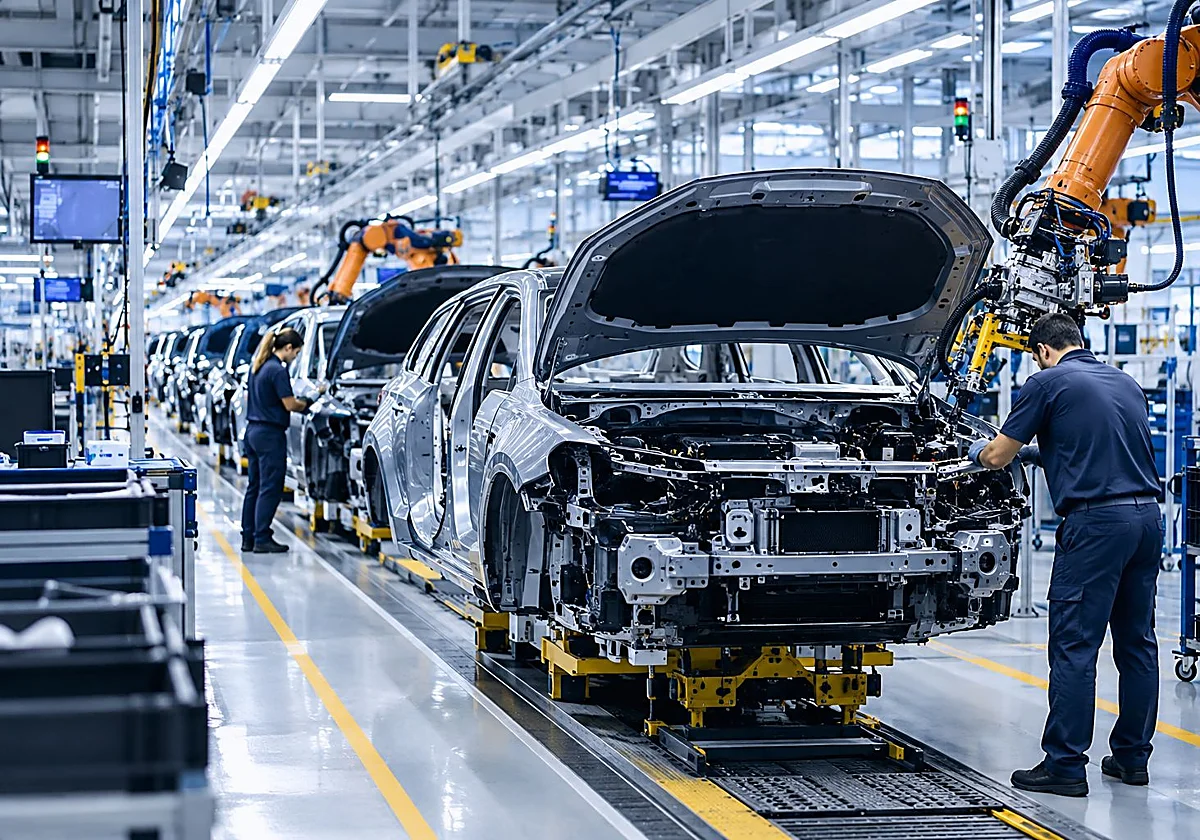 La caída de las exportaciones un 15% en verano frena la producción de vehículos en España