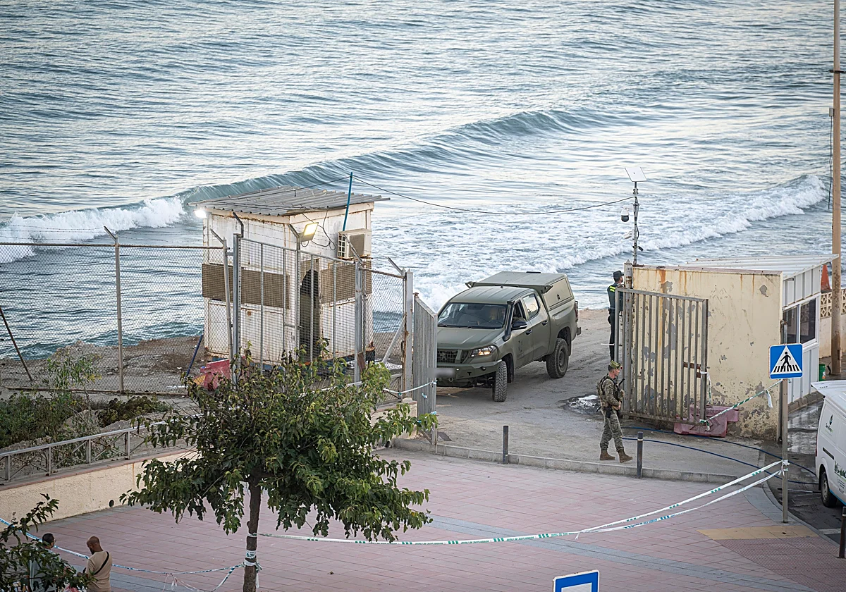 El nuevo llamamiento para asaltar Ceuta se diluye, por el momento, ante una frontera blindada