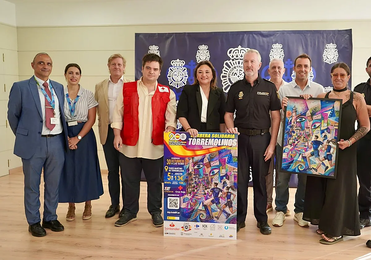 Torremolinos acogerá la carrera solidaria de la Policía Nacional a beneficio de Cruz Roja