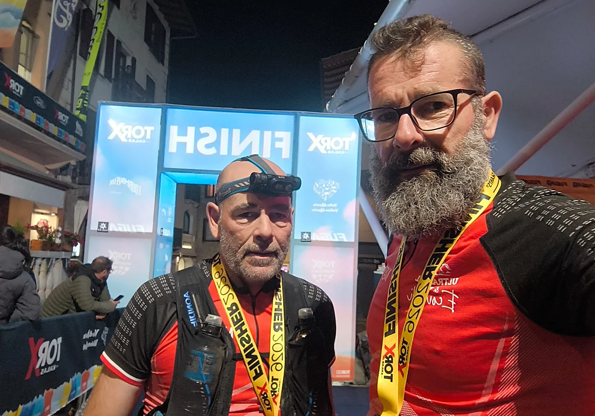 El regreso gigante de los malagueños Martín Losada y Martínez: 336 kilómetros y 130 horas por los Alpes