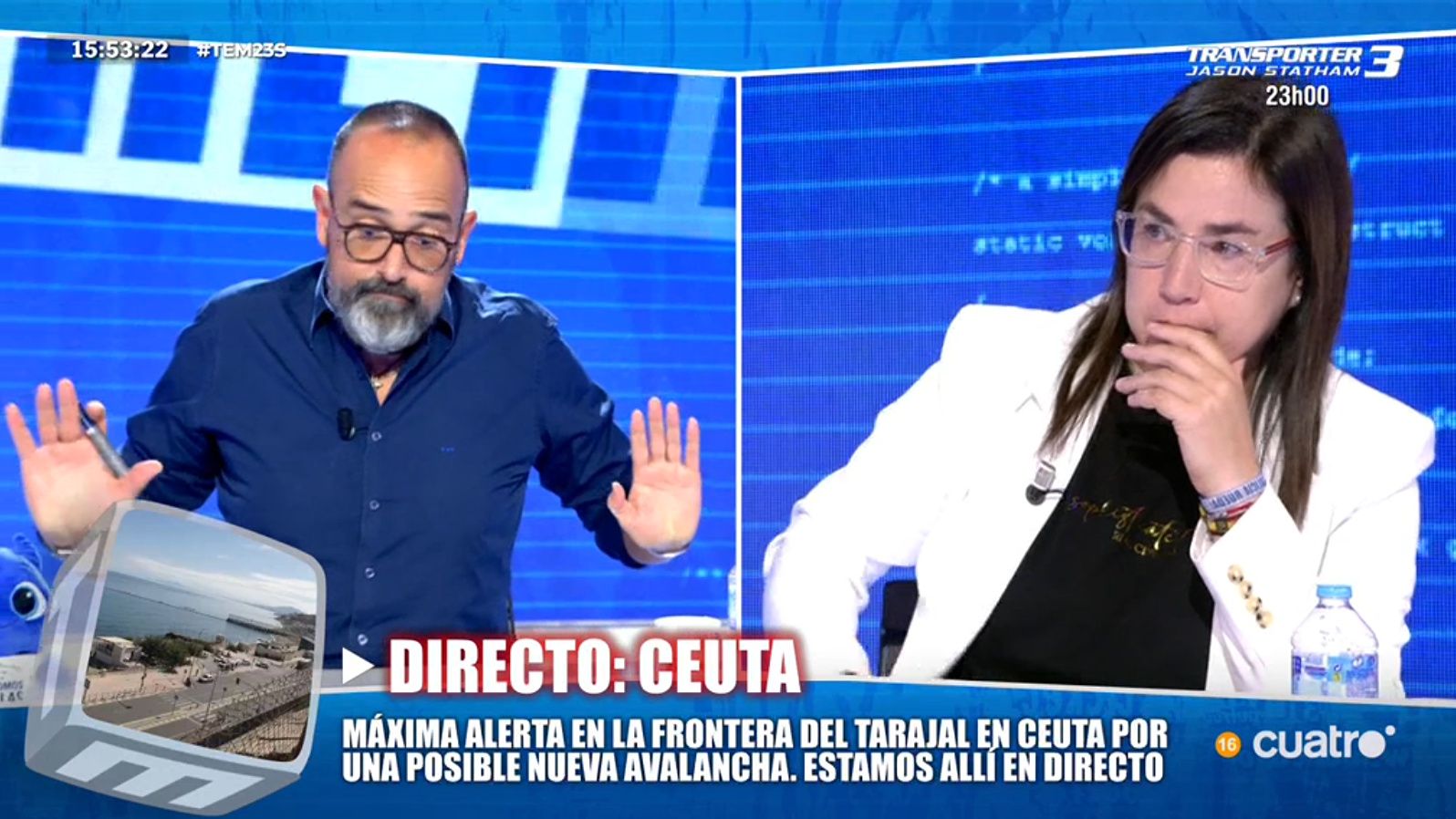 Risto aplaude a Ana Vázquez por el gas pimienta: "Se la ha jugado por llevar al Congreso lo que viven las ceutíes"