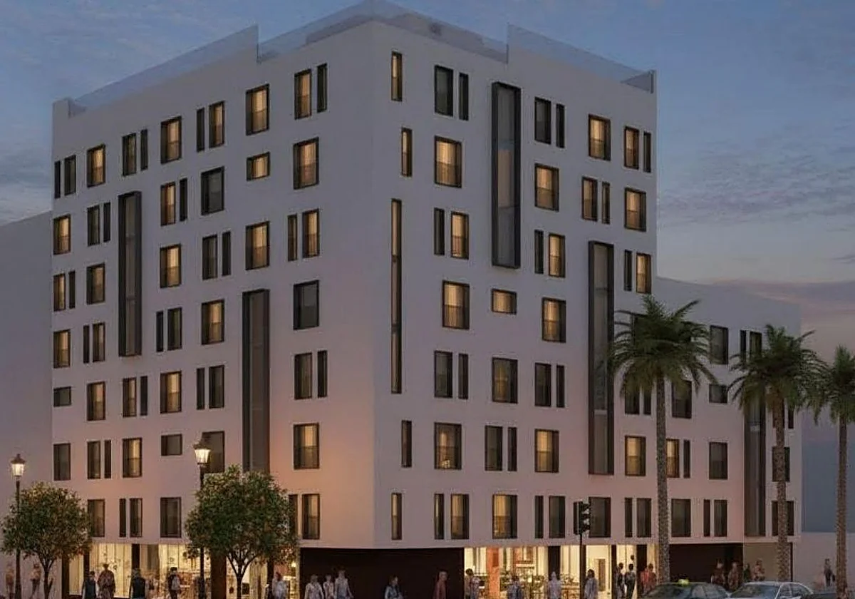 Málaga autoriza un hotel y cinco edificios de apartamentos que se libran de la moratoria