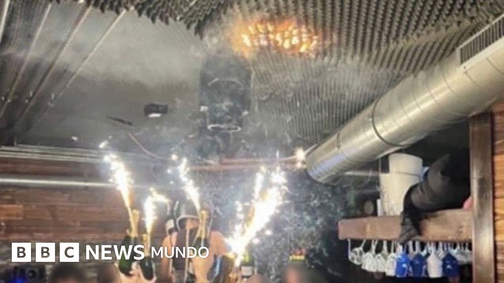 Qué revelan las imágenes y videos sobre la rápida propagación del incendio de Nochevieja en un bar de un centro de esquí en Suiza