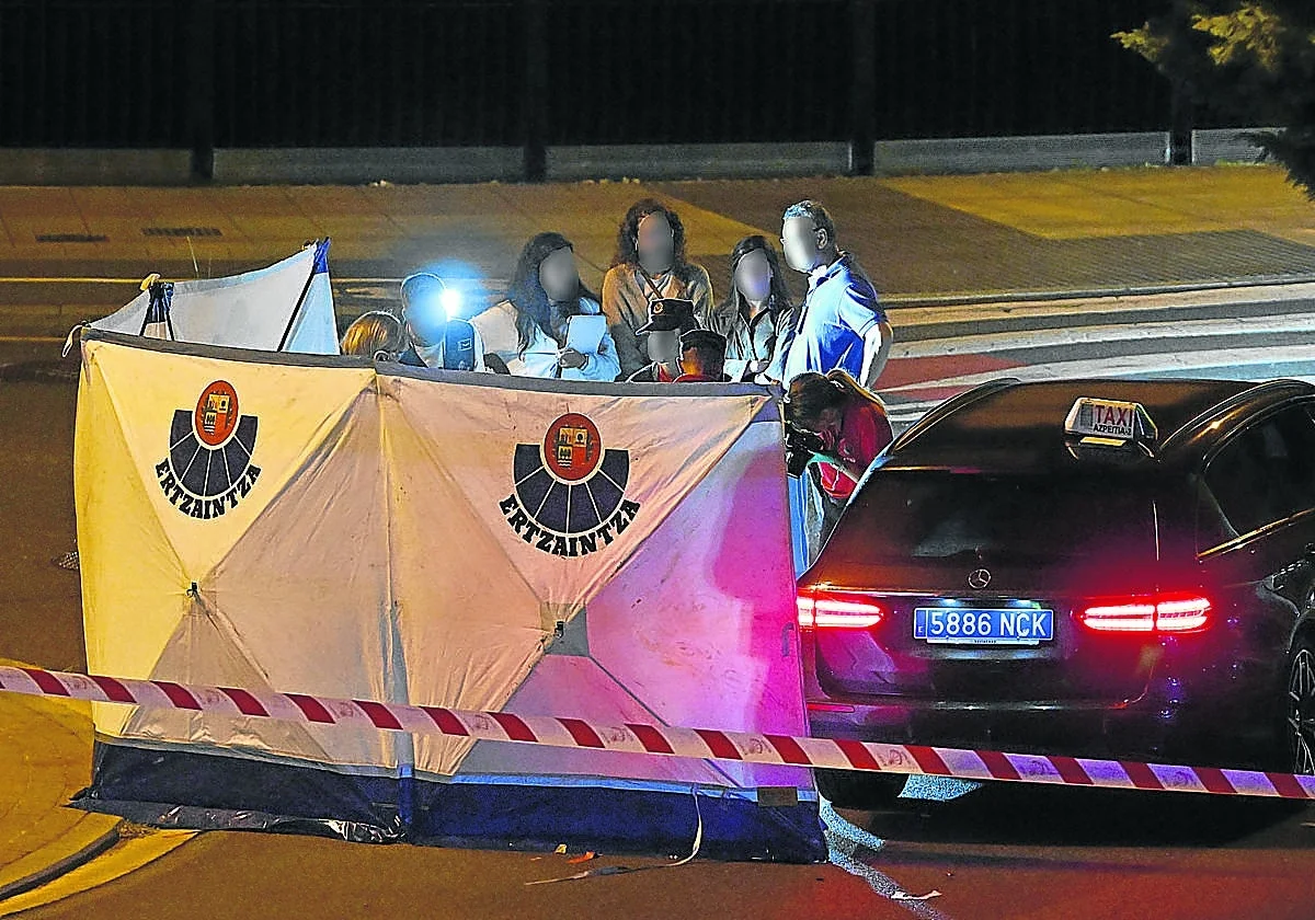 La autopsia revela que el taxista de Guipúzcoa recibió siete impactos de bala