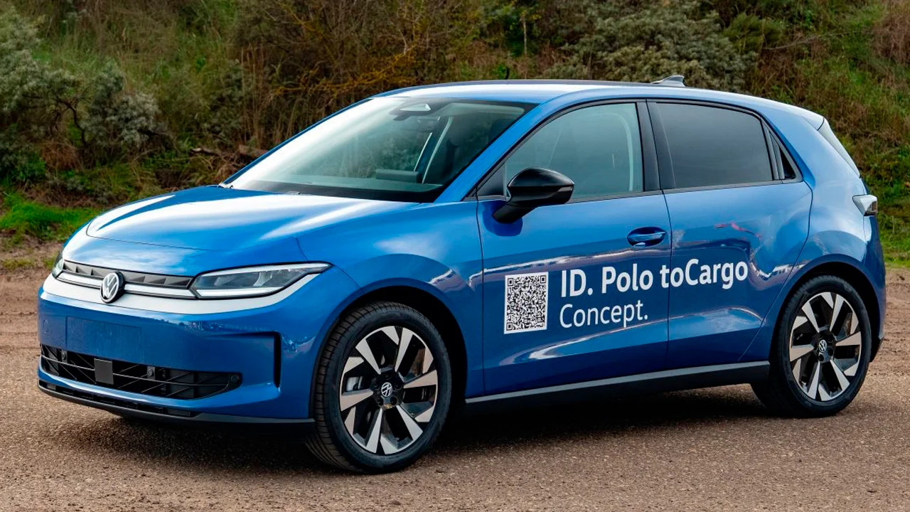 El Volkswagen ID. Polo se convierte en furgoneta eléctrica con una solución muy curiosa, pero no estará disponible para todos