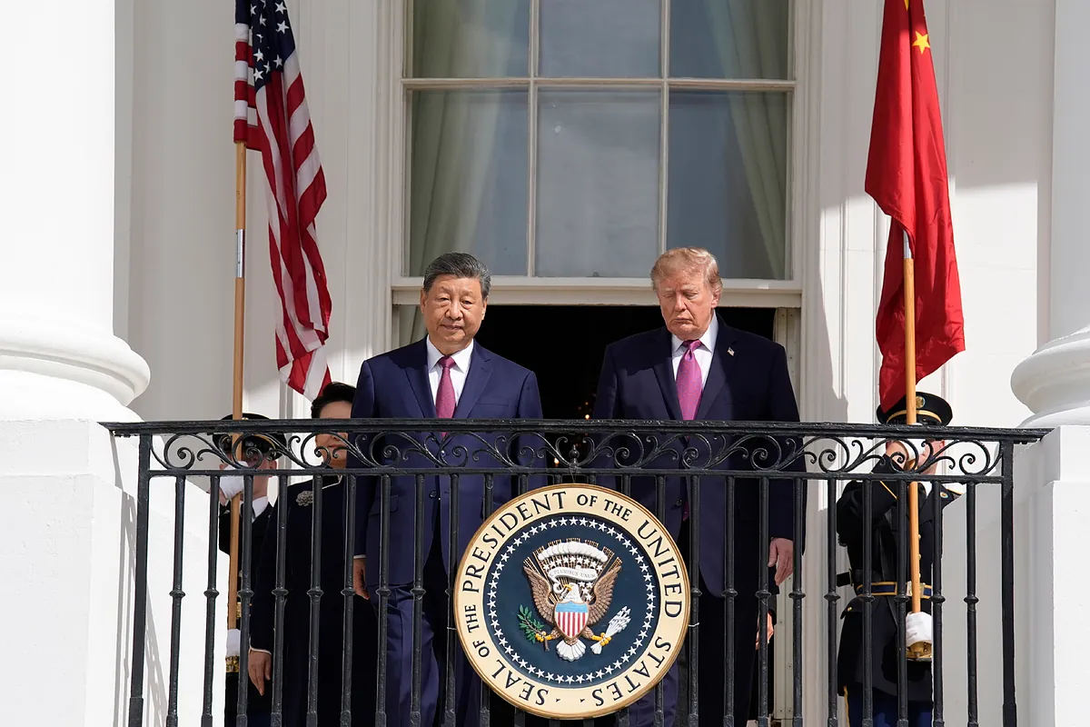 Trump y Xi prometen "colaboración" en IA, comercio y trabajar en un "futuro mejor"