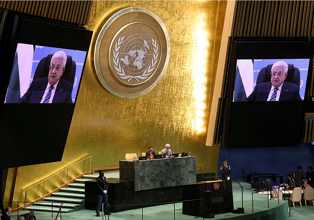 Abás denuncia ante la ONU el «plan colonial maligno de limpieza étnica» aplicado por Israel en Gaza y Cisjordania