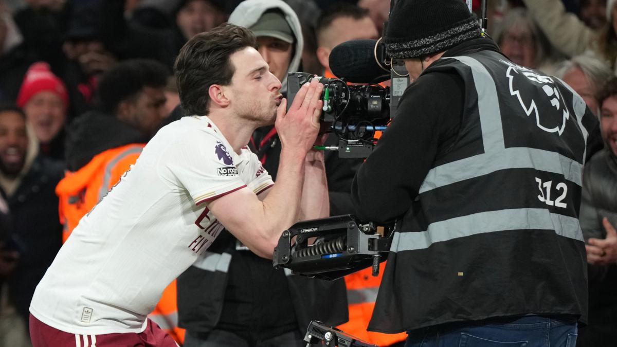 Arteta le gana a Iraola y el Arsenal se escapa en el liderato