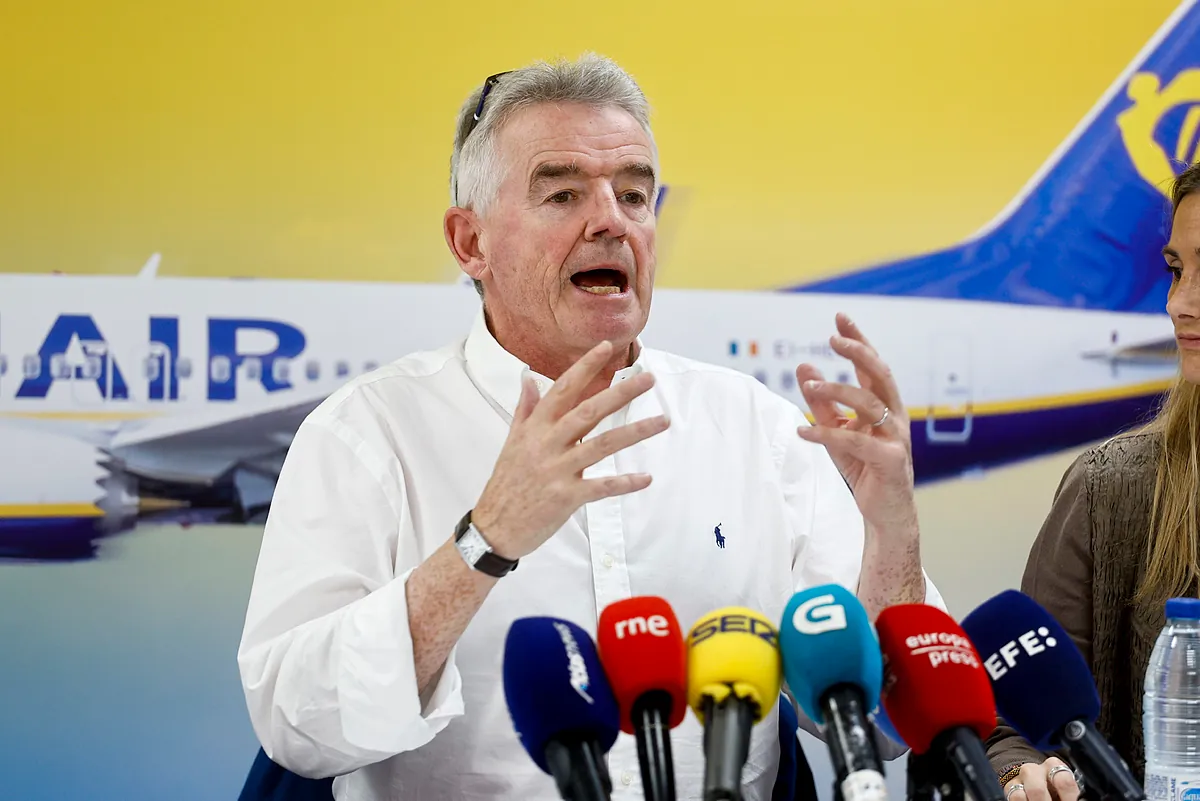 O'Leary (Ryanair): "Aena nos incentiva a crecer solo en grandes aeropuertos"