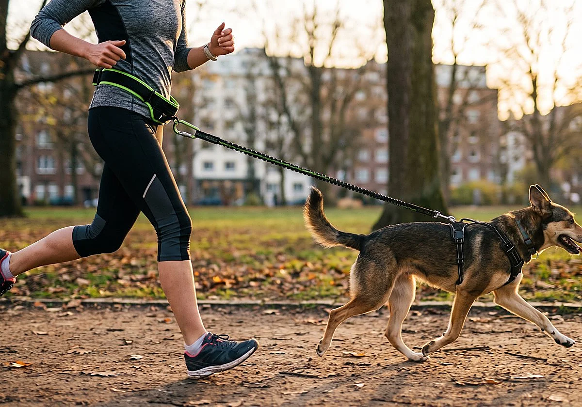 Las mejores correas manos libres para correr con tu perro libremente