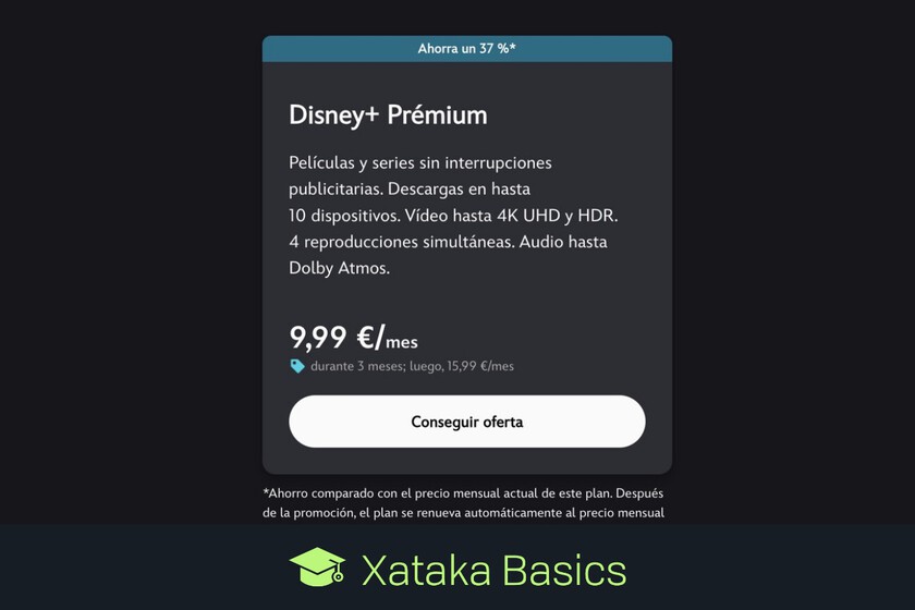 Disney+ Premium por 9,99 euros al mes: el truco para obtener una oferta para pagar menos durante 3 meses