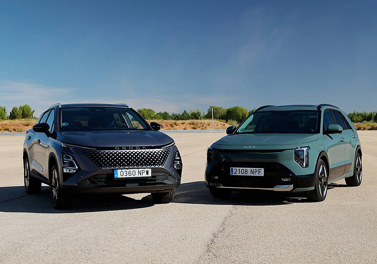 Omoda 5 vs. Kia Niro: ¿qué SUV híbrido es mejor?