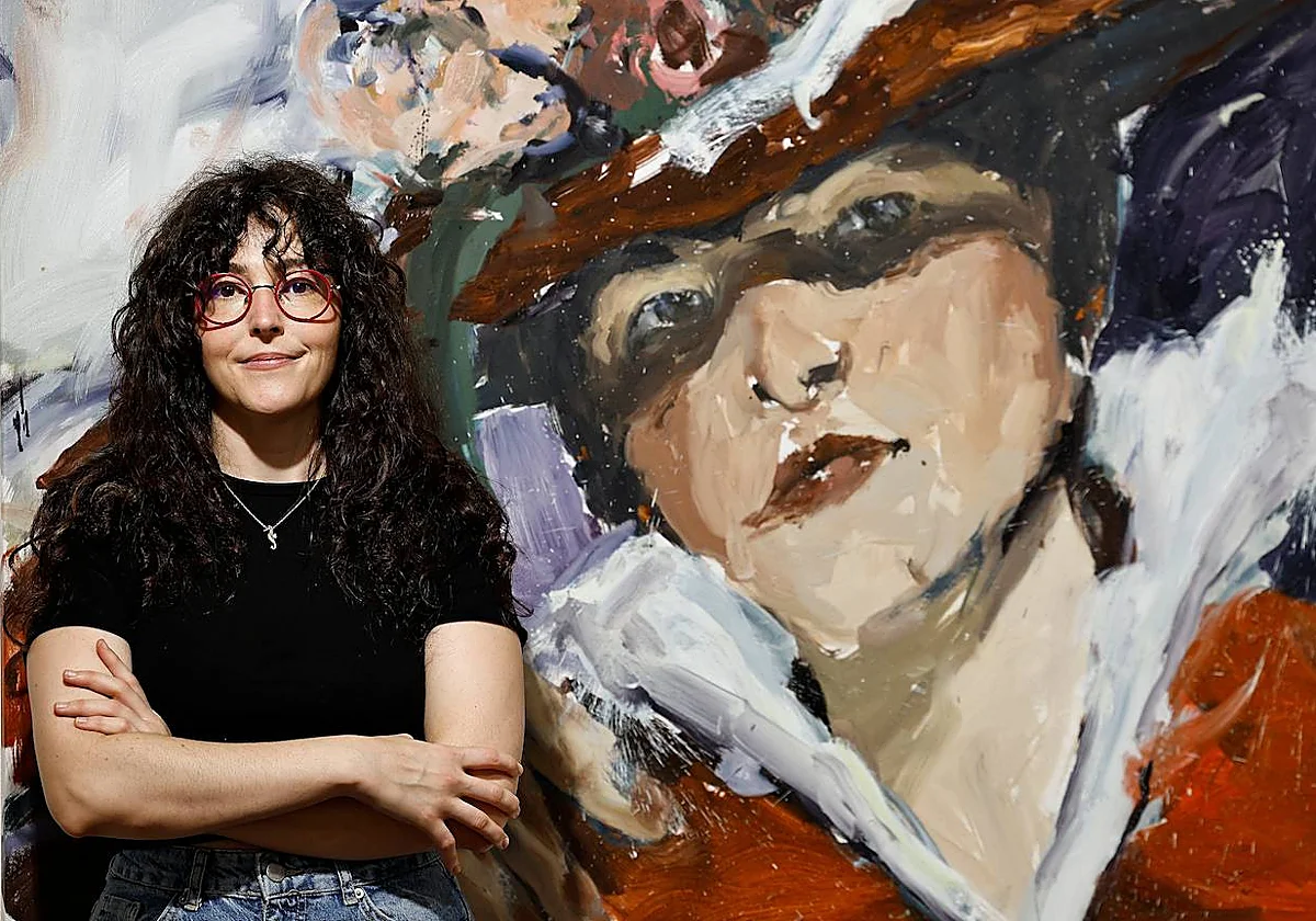 Atentos a Paula Lisbona: el talento que irrumpe en el arte con una pincelada salvaje