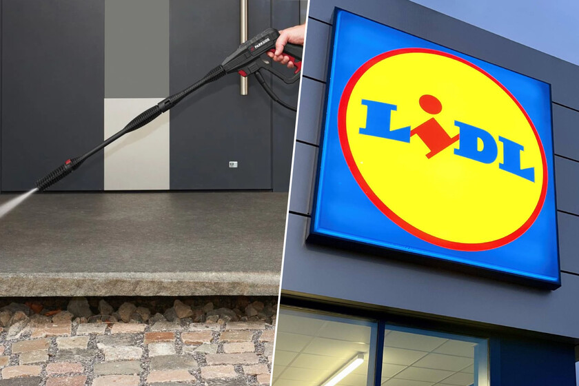 Lidl ha rebajado esta mini hidrolimpiadora Parkside de 1400 W y que sirve para limpiar la terraza, el patio o el coche