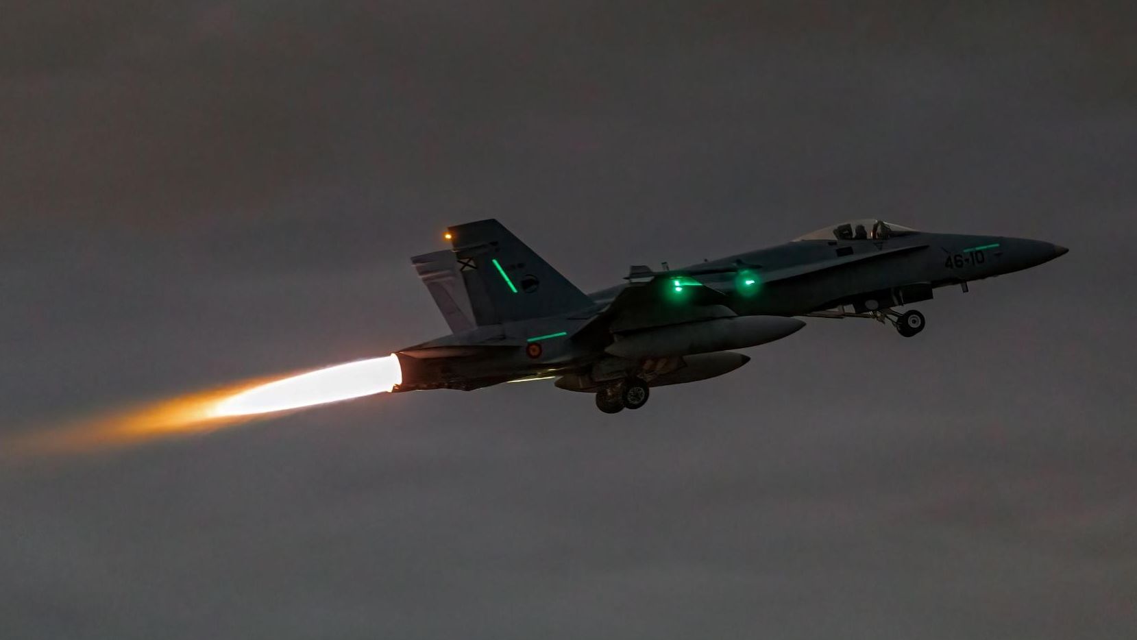 Dos cazas F-18 españoles han despegado en alerta en Rumanía al detectarse una traza radar no identificada
