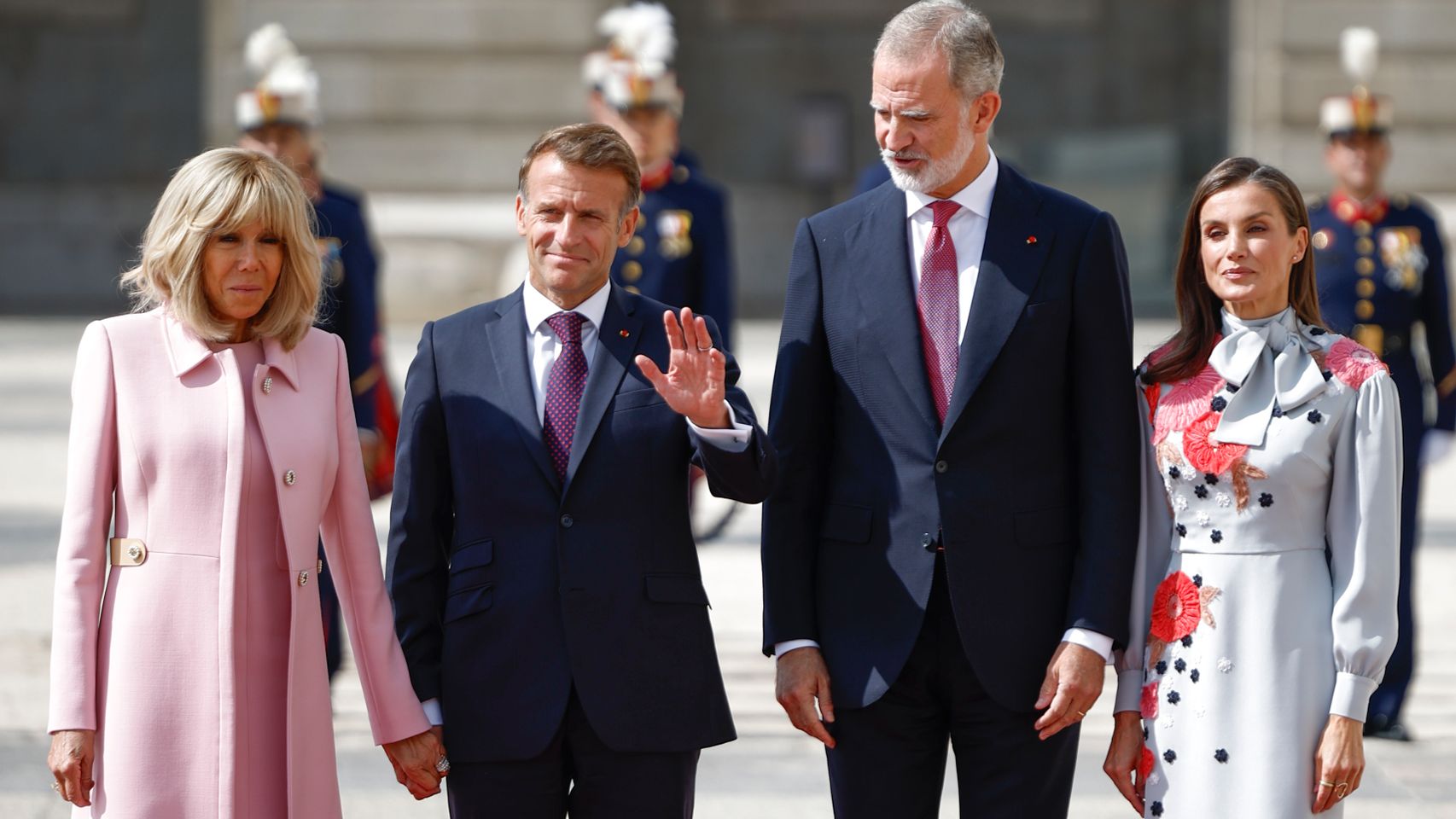 La única visita de Estado de Macron a España: Felipe VI le recibe con Ceuta y su salida del Elíseo como telón de fondo