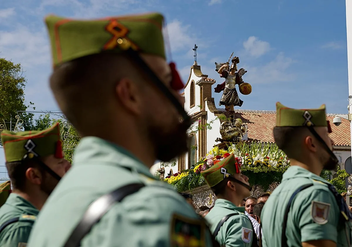 Paso legionario para honrar al patrón de Torremolinos
