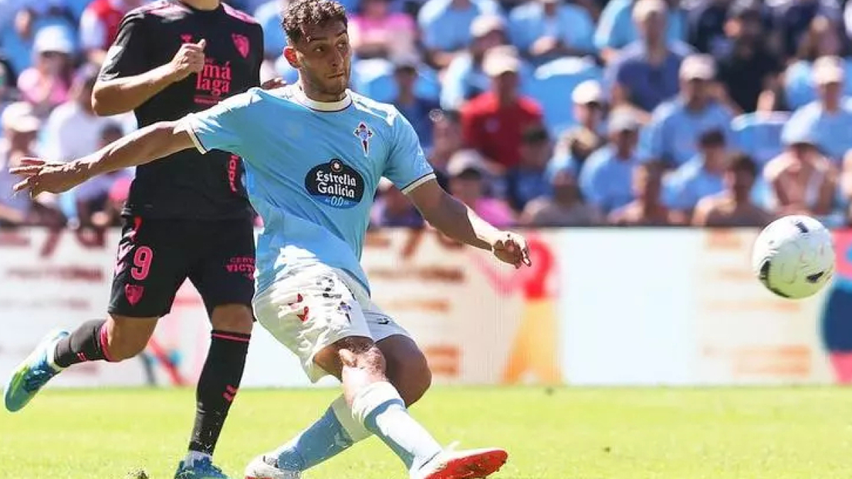 Sebastián Cáceres retorna a Vigo con problemas de pubis