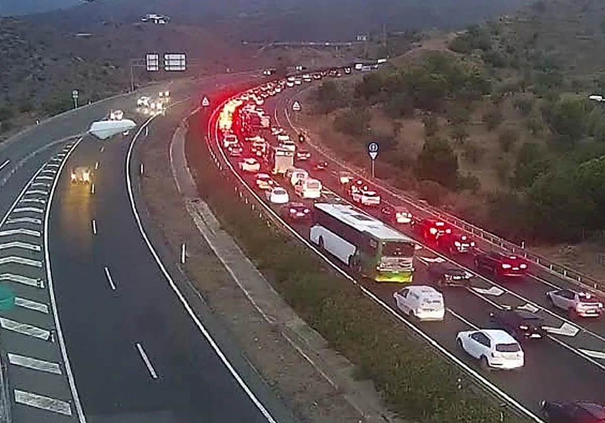 Así están las carreteras de Málaga: Información e incidencias de tráfico este miércoles