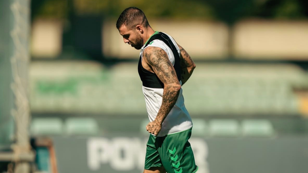 Ruibal regresa parcialmente al grupo en un entrenamiento con Ceballos