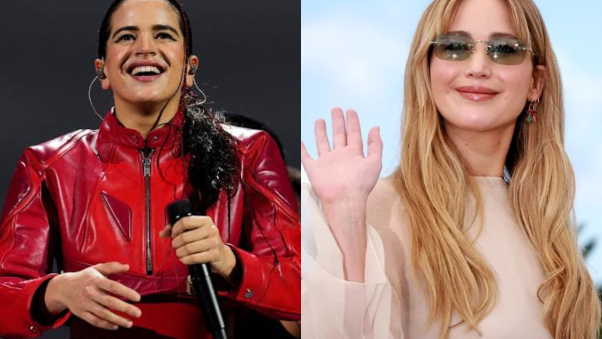 Jennifer Lawrence se rinde a Rosalía: "He aprendido español por ella"