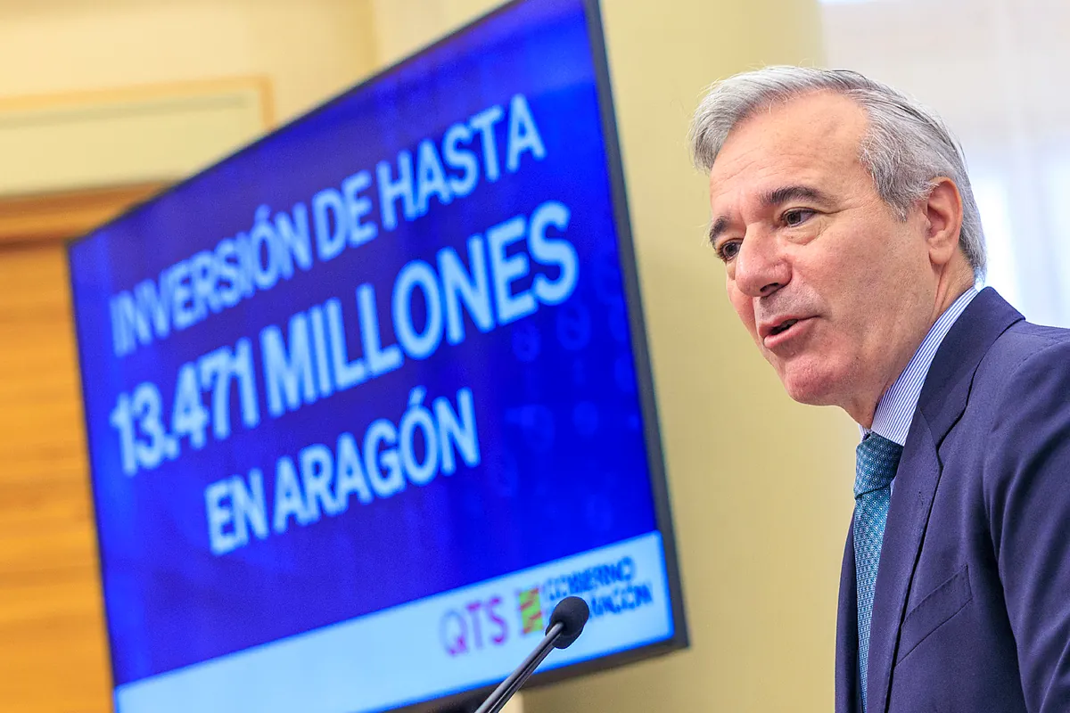 Azcón: "El Gobierno amenaza proyectos de centros de datos que ya están en marcha"