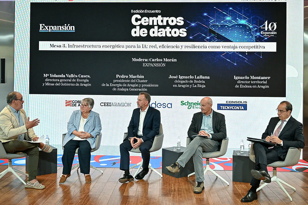 Aragón tiene capacidad de exportar el 51% de energía que genera
