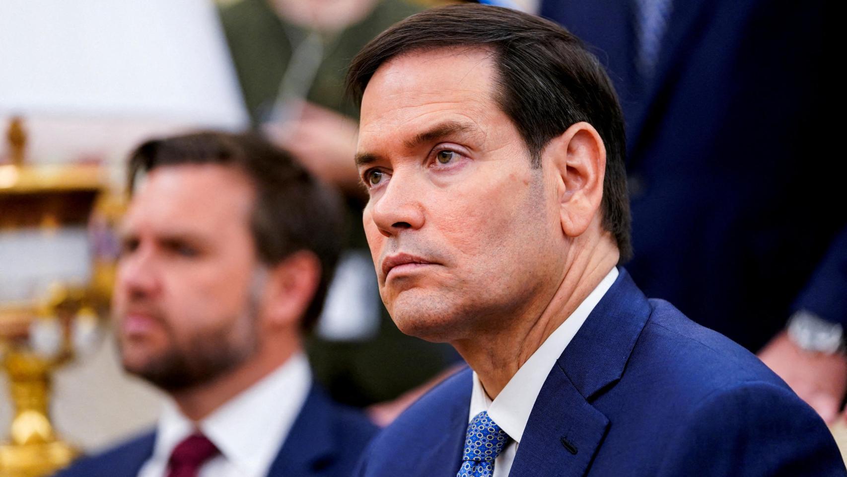 Rubio ratifica que EEUU no cuenta con Machado para una transición en Venezuela: "No está presente dentro del país"
