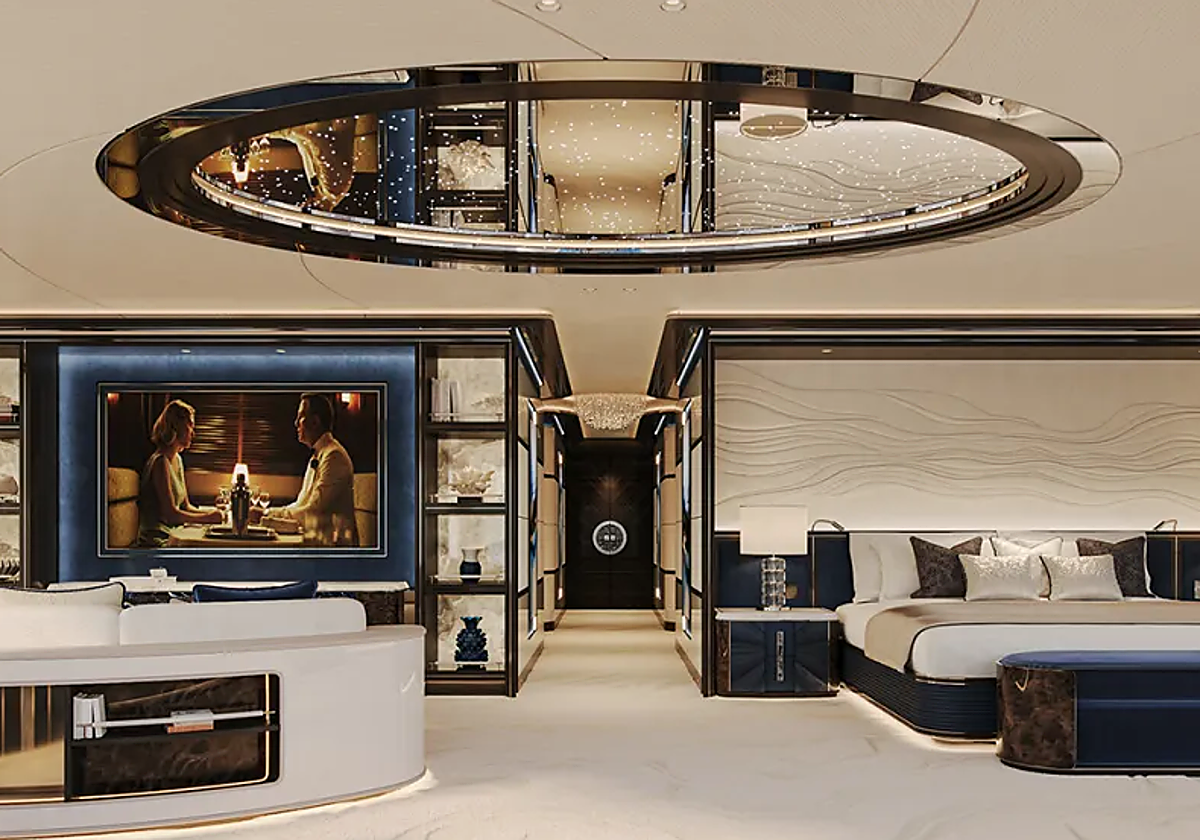 Project Bond, así es por dentro el último yate de lujo inspirado en el agente 007