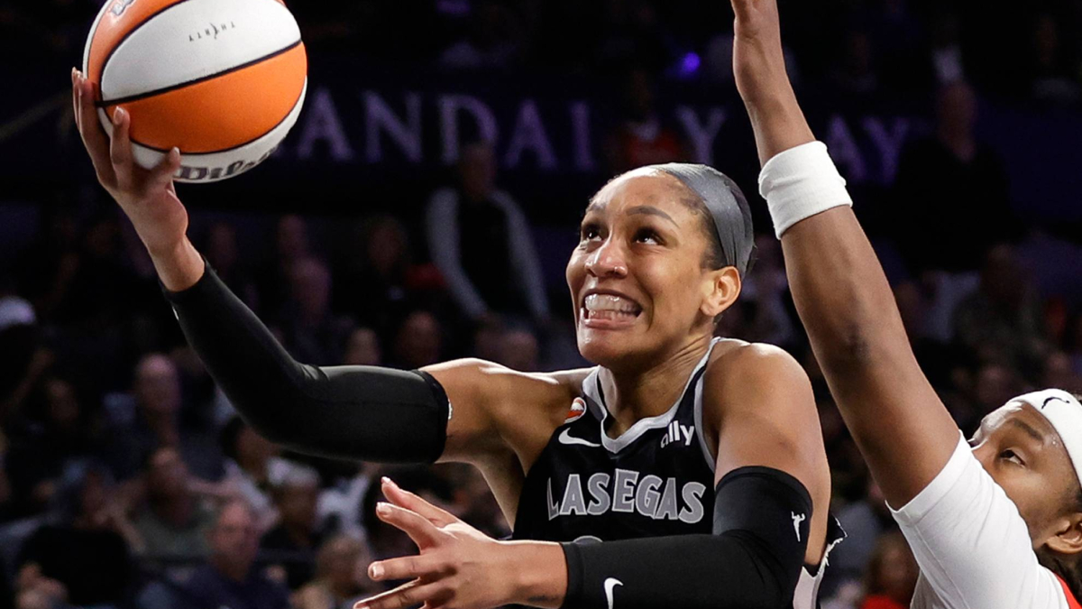 La indultada A'ja Wilson se carga a Caitlin Clark en la WNBA