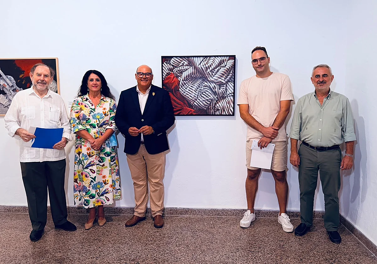 David Palomero gana el Premio de Pintura Evaristo Guerra de Vélez-Málaga con su obra 'Vestigio'