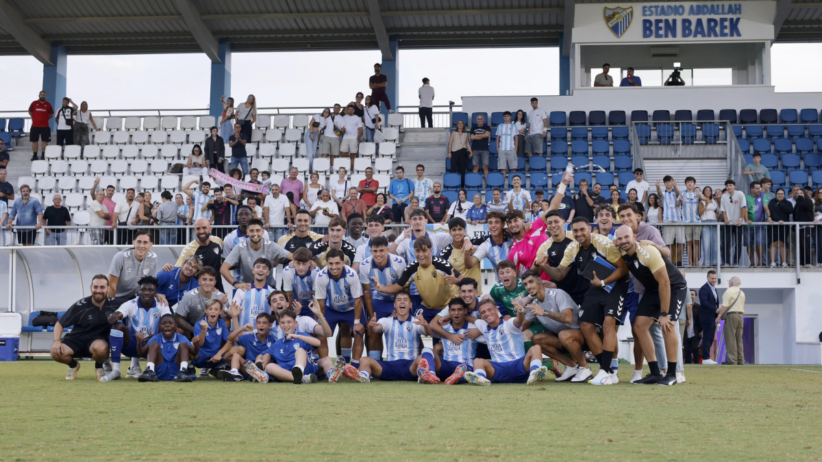 El Málaga suma a su red de canteras a un caladero histórico de futbolistas