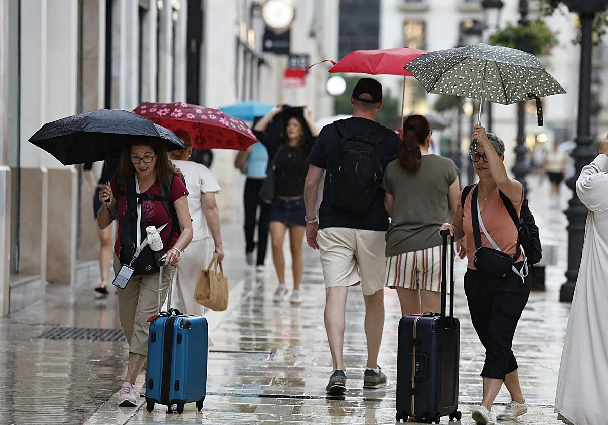 El otoño 'caribeño' en Málaga toca a su fin: baja la temperatura y llega otra dana