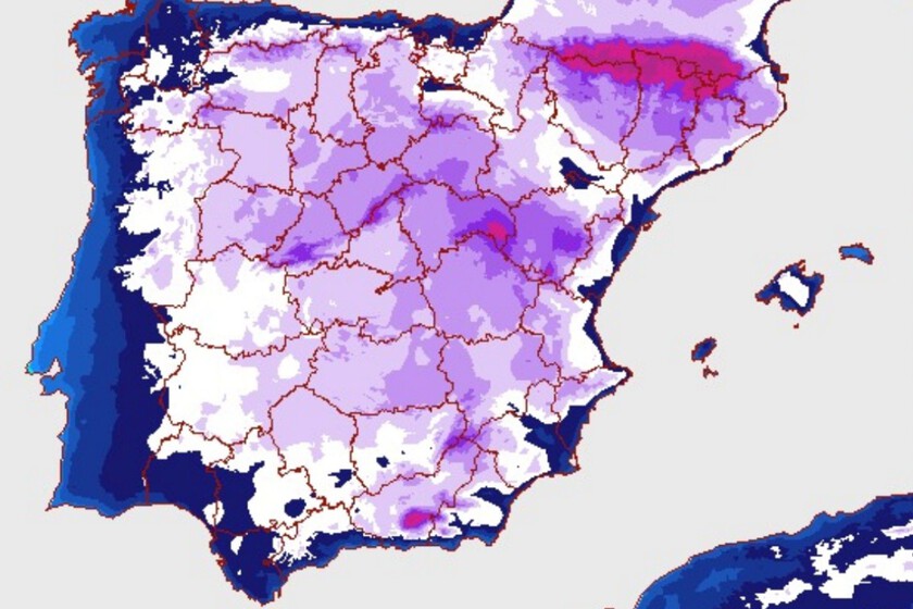 Ni otra Filomena ni error de cálculo: el "apocalipsis" de nieve y frío que nos esperaba para Reyes va a serlo mucho menos