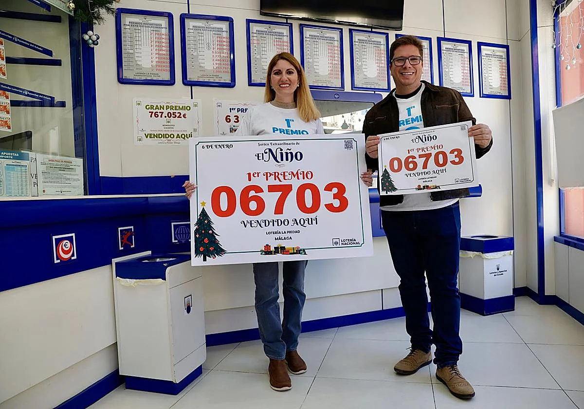 El primer premio de la lotería de El Niño deja 3 millones en la provincia de Málaga