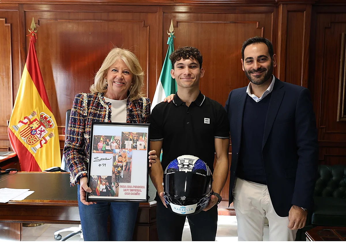 Marbella renueva y amplía por cuatro años el acuerdo de patrocinio con el piloto local Jesús Ríos