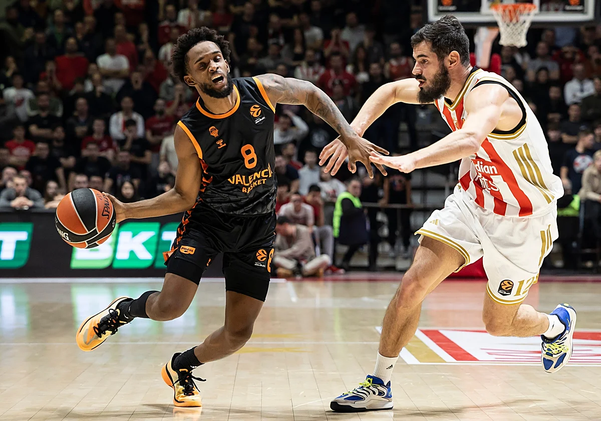 El Valencia gana en Belgrado y refuerza su liderato en la Euroliga