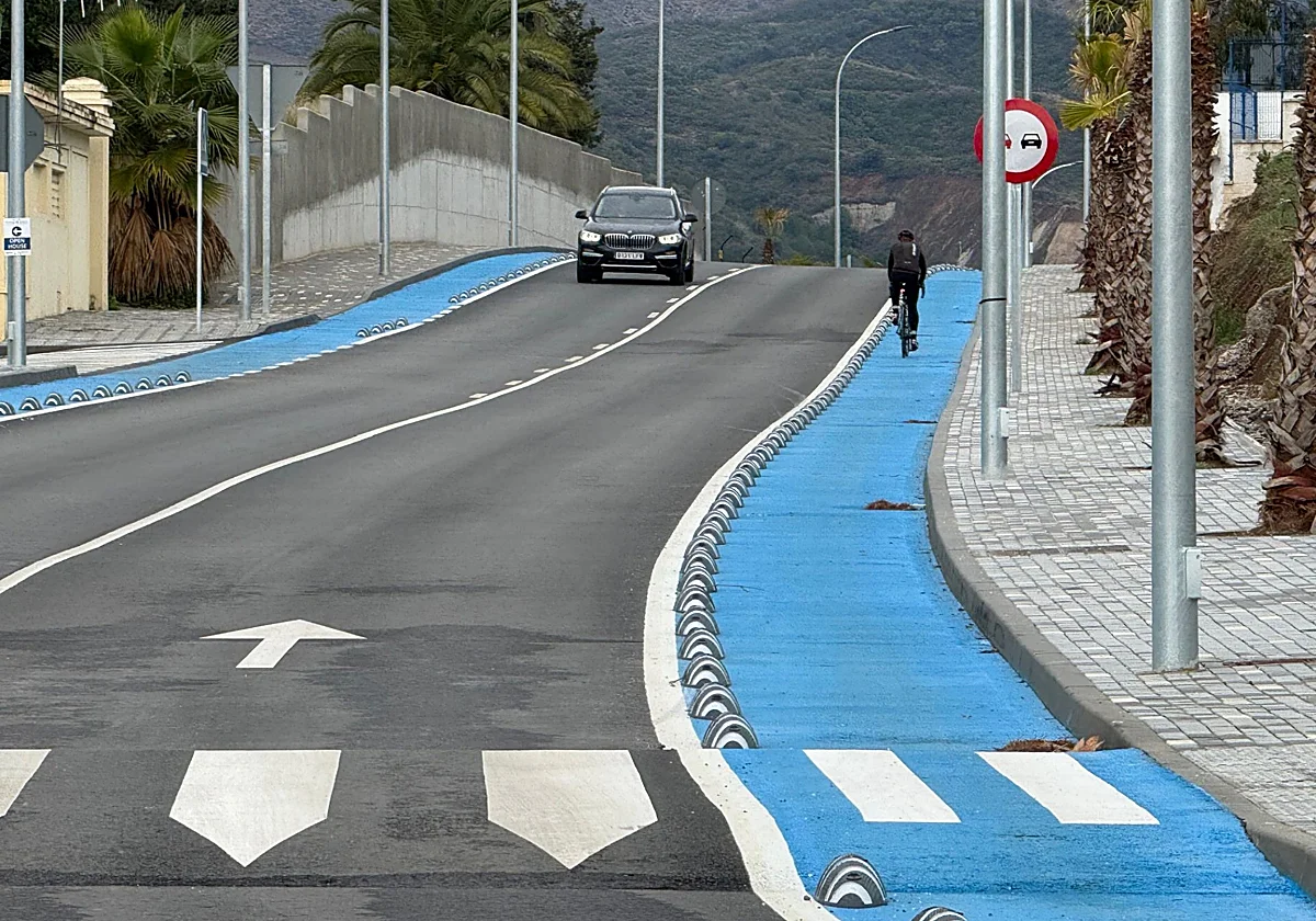 La Junta y el Ayuntamiento de Marbella culminan la transformación de la carretera de Istán